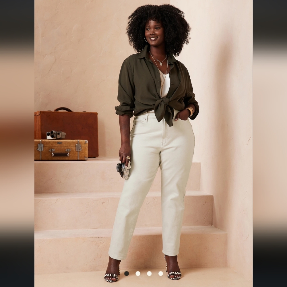 Banana Republic Curvy Straight Jeans